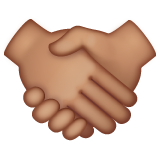 握手，4型emoji素材一 160x160像素