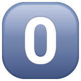 键帽数字0emoji素材一 160x160像素