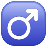 男性标志emoji素材一 160x160像素