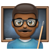 男老师：中黑肤色emoji素材一 160x160像素