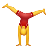 侧手翻的男emoji素材一 160x160像素