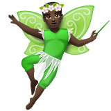 男仙子：深色肤色emoji素材一 160x160像素