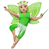 男仙子：中浅肤色emoji素材一 160x160像素