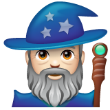 男法师：浅肤色emoji素材一 160x160像素