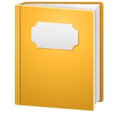 带装饰盖的笔记本emoji素材一 160x160像素