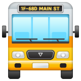 迎面而来的巴士emoji素材一 160x160像素