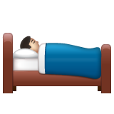 床上人：浅肤色emoji素材一 160x160像素