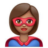 超级英雄：中等肤色emoji素材一 160x160像素
