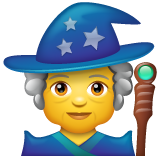 女法师emoji素材一 160x160像素