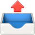 苹果系统里的发件箱托盘emoji表情