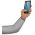 苹果系统里的自拍：中等肤色emoji表情