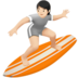 苹果系统里的个人冲浪：浅肤色emoji表情
