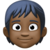 Facebook上的人物:深色肤色emoji表情