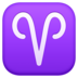 Facebook上的白羊座emoji表情