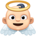 Facebook上的小天使：浅肤色emoji表情