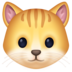 Facebook上的猫脸emoji表情