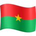 Facebook上的旗帜:布基纳法索emoji表情