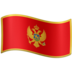 Facebook上的旗帜：黑山emoji表情
