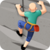 Facebook上的正在攀爬的人:浅肤色emoji表情