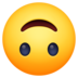 Facebook上的颠倒的脸emoji表情