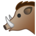 安卓系统里的野猪emoji表情