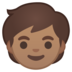 安卓系统里的儿童:中等肤色emoji表情