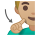 安卓系统里的聋人:中浅肤色emoji表情