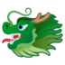 安卓系统里的龙脸emoji表情