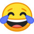 安卓系统里的喜极而泣emoji表情