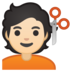 安卓系统里的理发师：浅肤色emoji表情