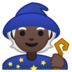 安卓系统里的法师：暗肤色emoji表情