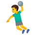 安卓系统里的玩手球的男人emoji表情