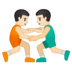 安卓系统里的男子摔跤,1-2型emoji表情