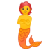 安卓系统里的人鱼emoji表情