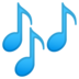 安卓系统里的音符emoji表情