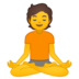安卓系统里的打坐的 人emoji表情