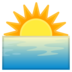 安卓系统里的日出emoji表情