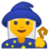 安卓系统里的女法师emoji表情