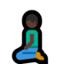 Windows系统里的下跪者:深色肤色emoji表情