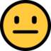 Windows系统里的平淡的脸emoji表情