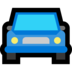 Windows系统里的迎面而来的汽车emoji表情