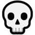 Windows系统里的颅骨/骷髅emoji表情