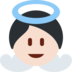 Twitter里的小天使：浅肤色emoji表情