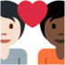 Twitter里的情侣: 成人成人较浅肤色较深肤色emoji表情