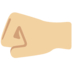 Twitter里的左拳:中浅肤色emoji表情