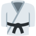 Twitter里的武术制服emoji表情
