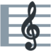 Twitter里的乐谱emoji表情
