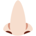 Twitter里的鼻子:浅肤色emoji表情