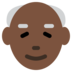 Twitter里的老人:深色肤色emoji表情
