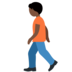 Twitter里的行走的人:深色肤色emoji表情